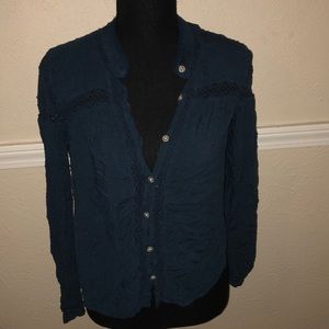Dark Teal Free People Size Small